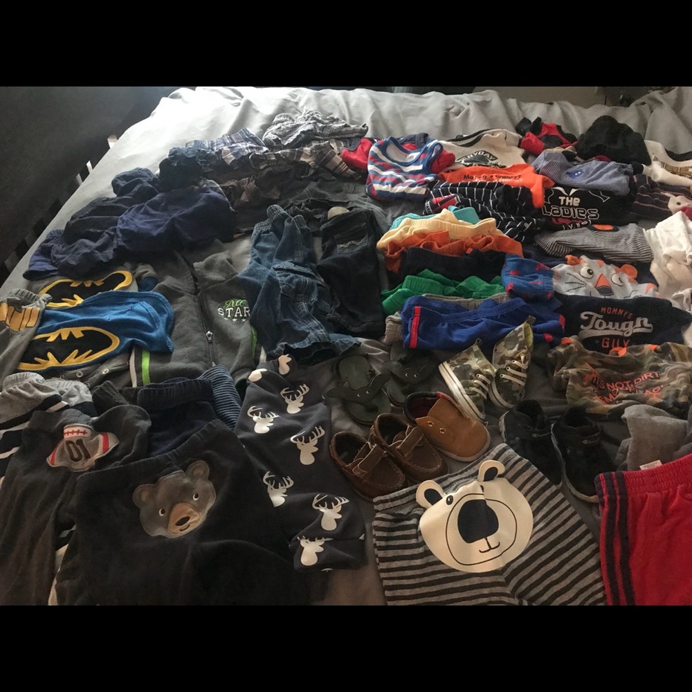 Baby boy clothes mixed lot 3-12 months